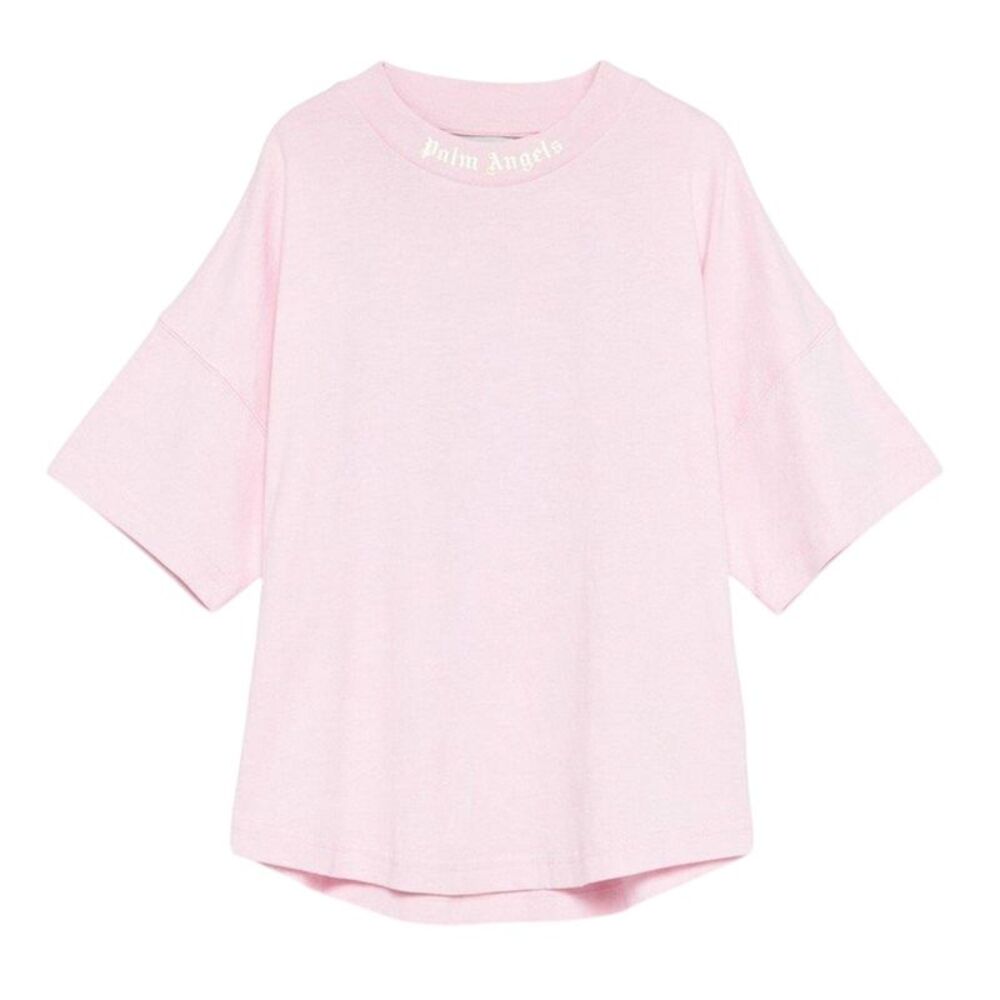 Palm Angels Childrens/Kids Classic Logo Lightweight T-Shirt / Rose Pink